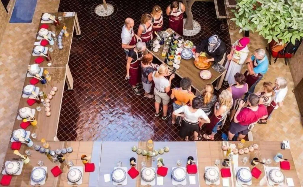 Restaurant, Riad Tzarra, Marrakech