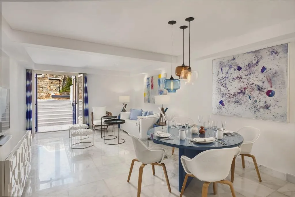 SUITE WITH PRIVATE POOL Room, Mykonos Grand Hotel & Resort, Mykonos