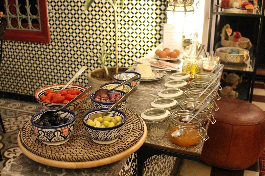 Restaurant, Riad Meftaha, Rabat