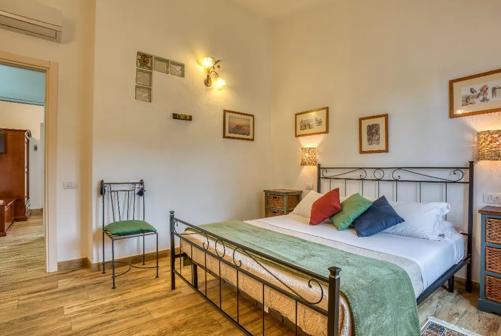 QUADRUPLE TWO BEDROOMS ONE BATHROOM Room, Agriturismo Buonasera, Rome
