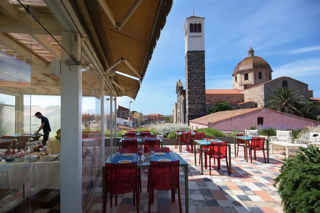 Terrace, Aquae Sinis Albergo Diffuso, Cagliari