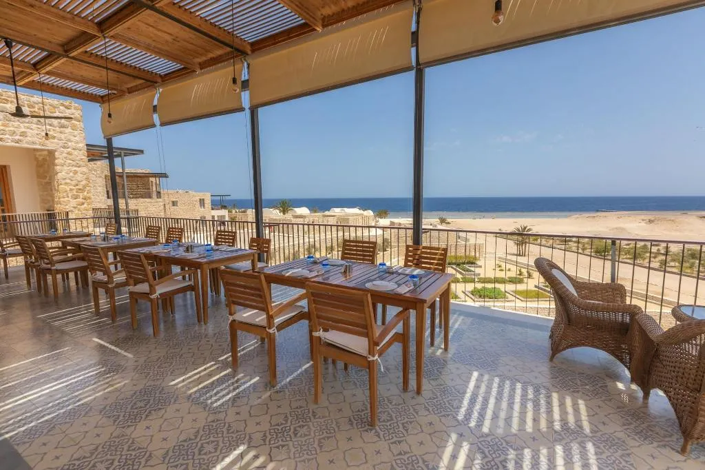 Terrace, Wadi Sabarah Lodge, Red Sea Riviera