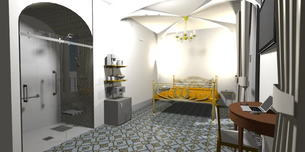 DOUBLE KING BED NON SMOKING Room, Core Amalfitano Pompeii  City Suites, Naples