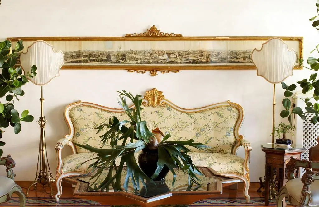 Lobby, Le Sirenuse, Naples