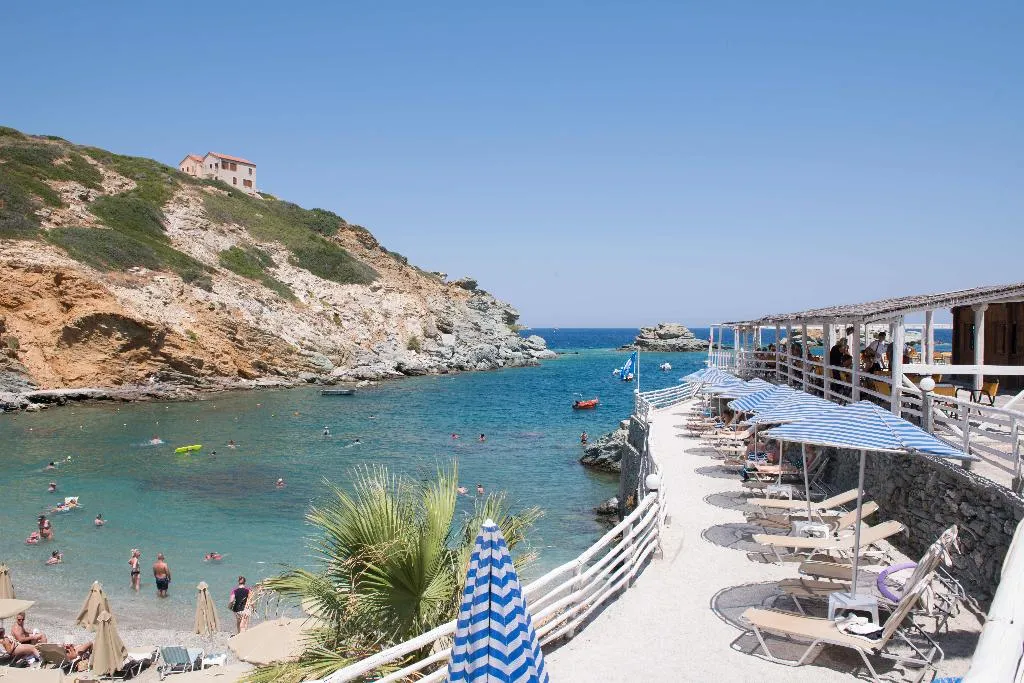 Beach, Athina Palace, Crete