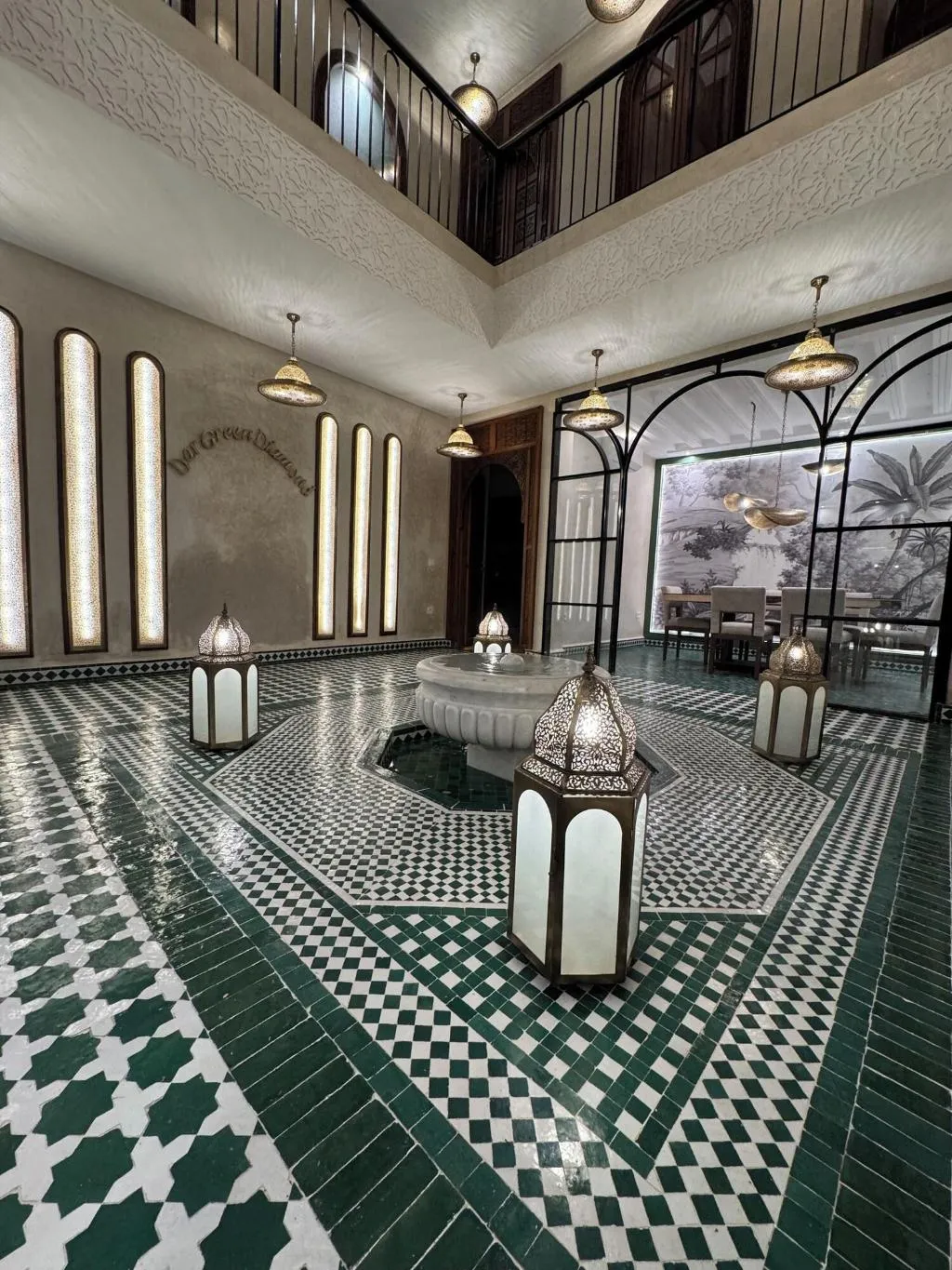 Terrace, Riad L'Etoile D'Orient, Marrakech