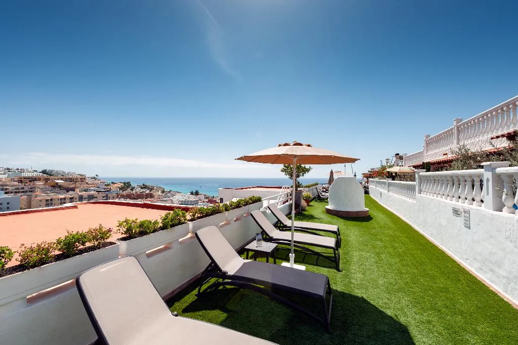 Terrace, Natalis Apartamentos, Fuerteventura