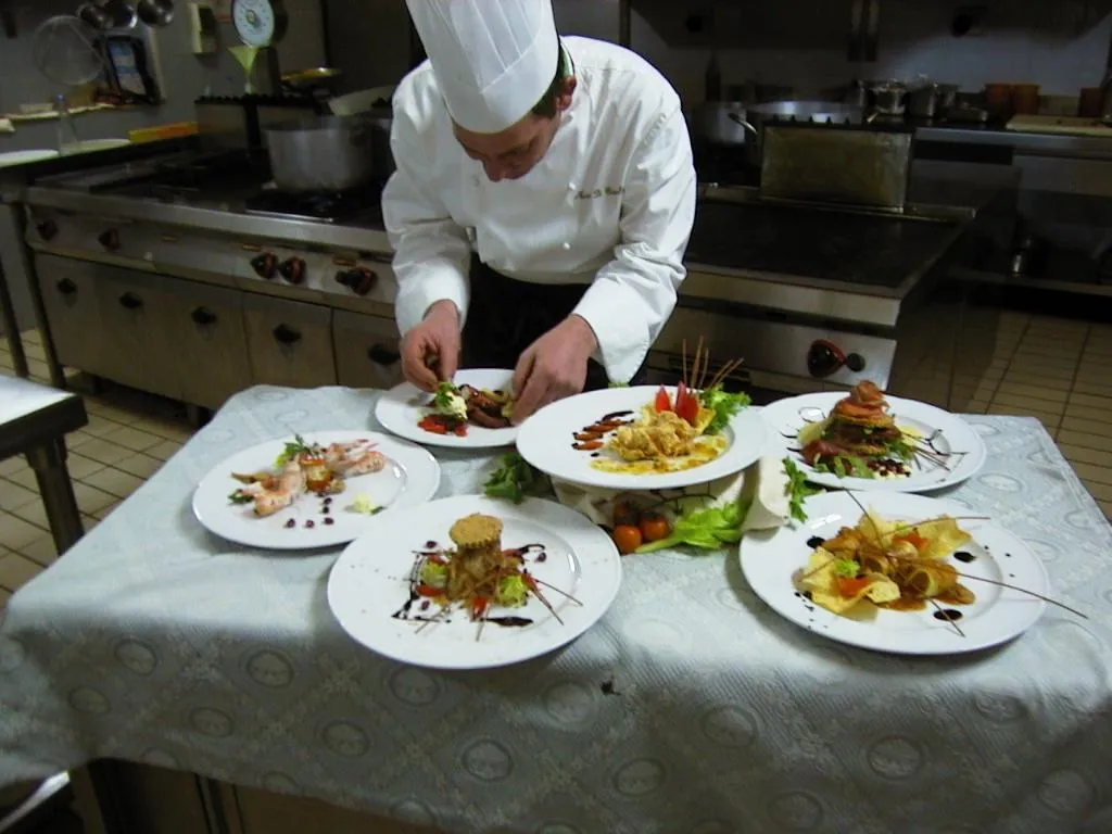 Restaurant, Grand Hotel Palace, Palermo