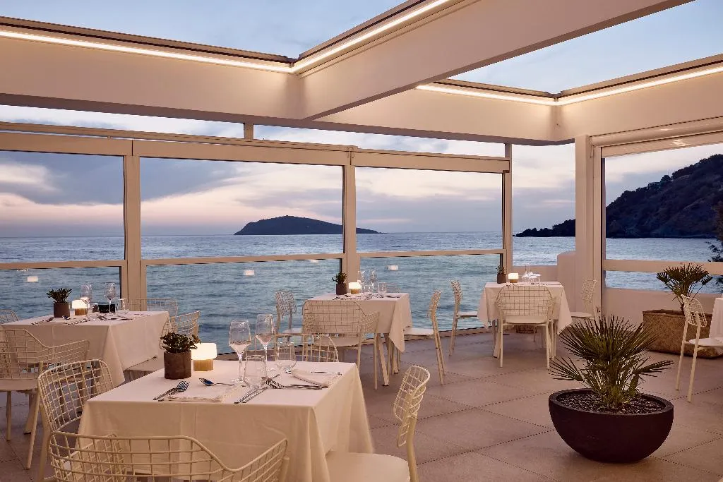 Restaurant, Kantouni Beach Boutique Hotel, Crete
