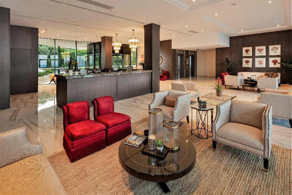Lobby, Royal Palm hotel, Dubrovnik