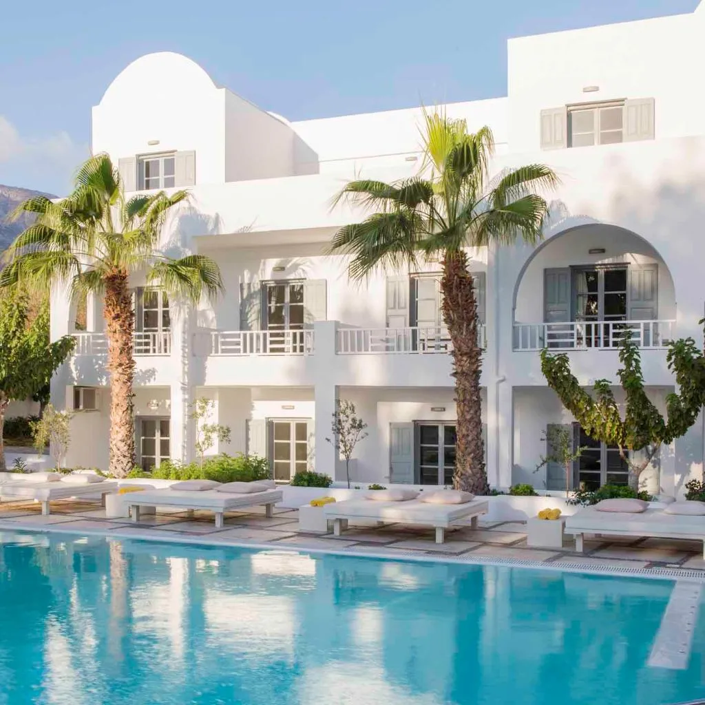 General view, Hotel 28, Santorini