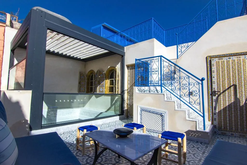 Terrace, Riad L'Etoile D'Orient, Marrakech