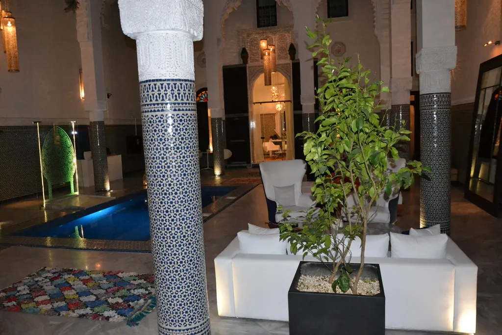 Lobby, Riad Braya, Fez