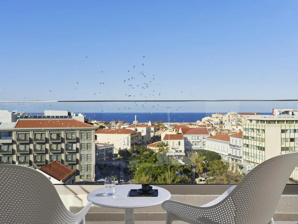 DOUBLE SEA VIEW KING BED Room, Hilton Garden Inn Chania City, Crete