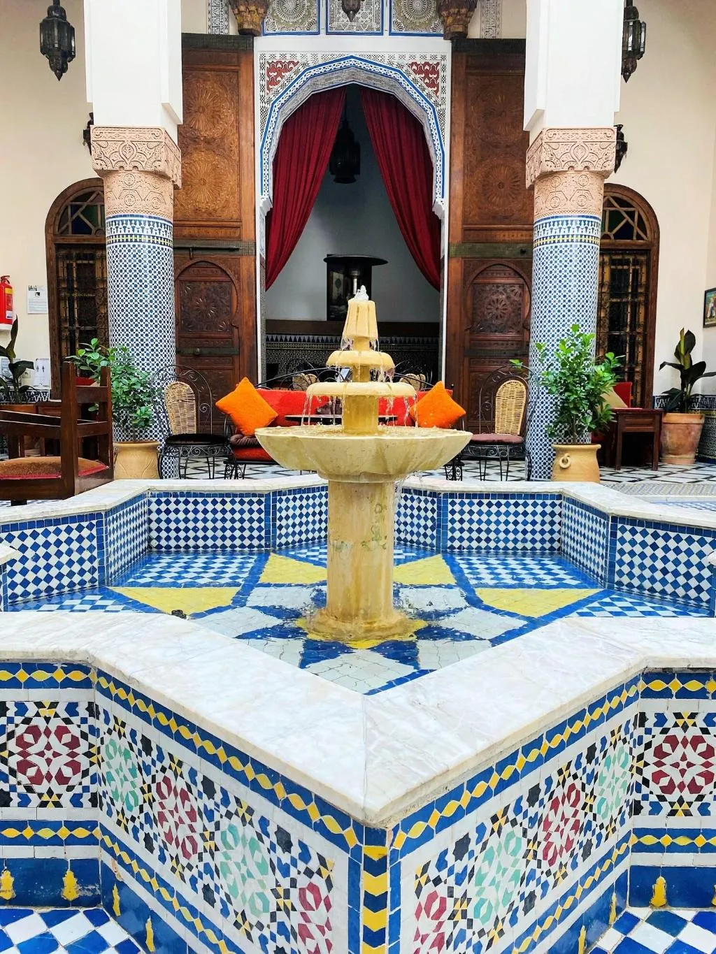 Lobby, Riad Ahlam, Fez