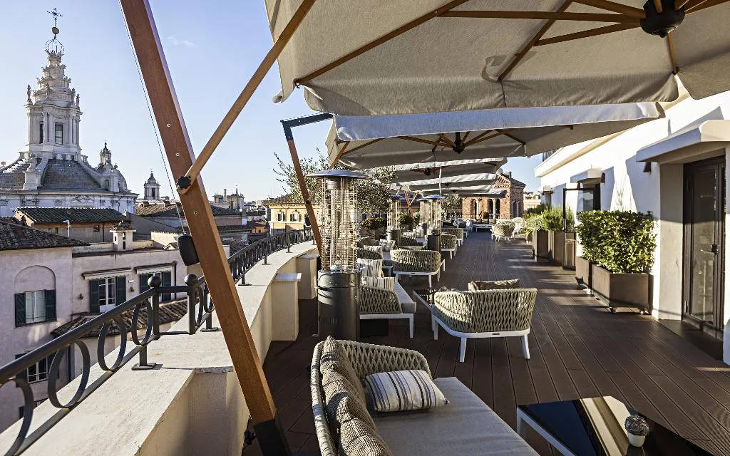 Terrace, The Pantheon Iconic Rome Hotel, Rome