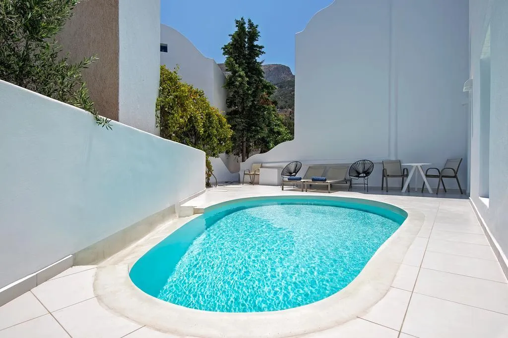 SUITE WITH PRIVATE POOL Room, Cavo Bianco Boutique Hotel & Spa, Santorini