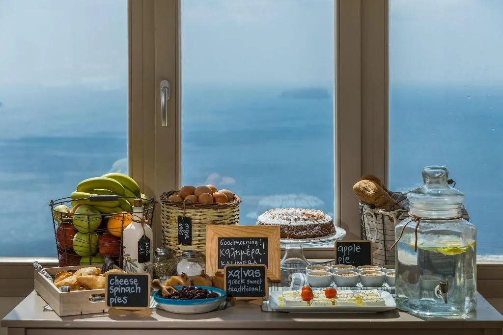 Restaurant, Grand View Hotel, Santorini