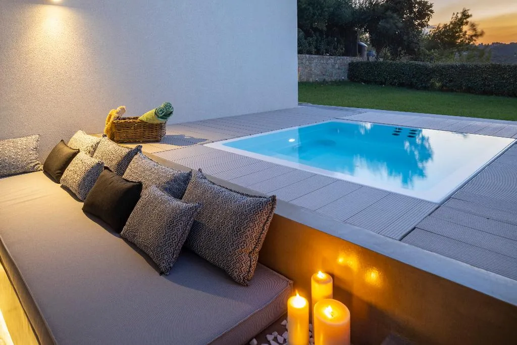 DOUBLE WITH JACUZZI Room, Atrium Hotel Skiathos, Skiathos