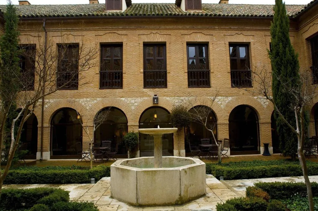 Terrace, Parador de Chinchon, Madrid