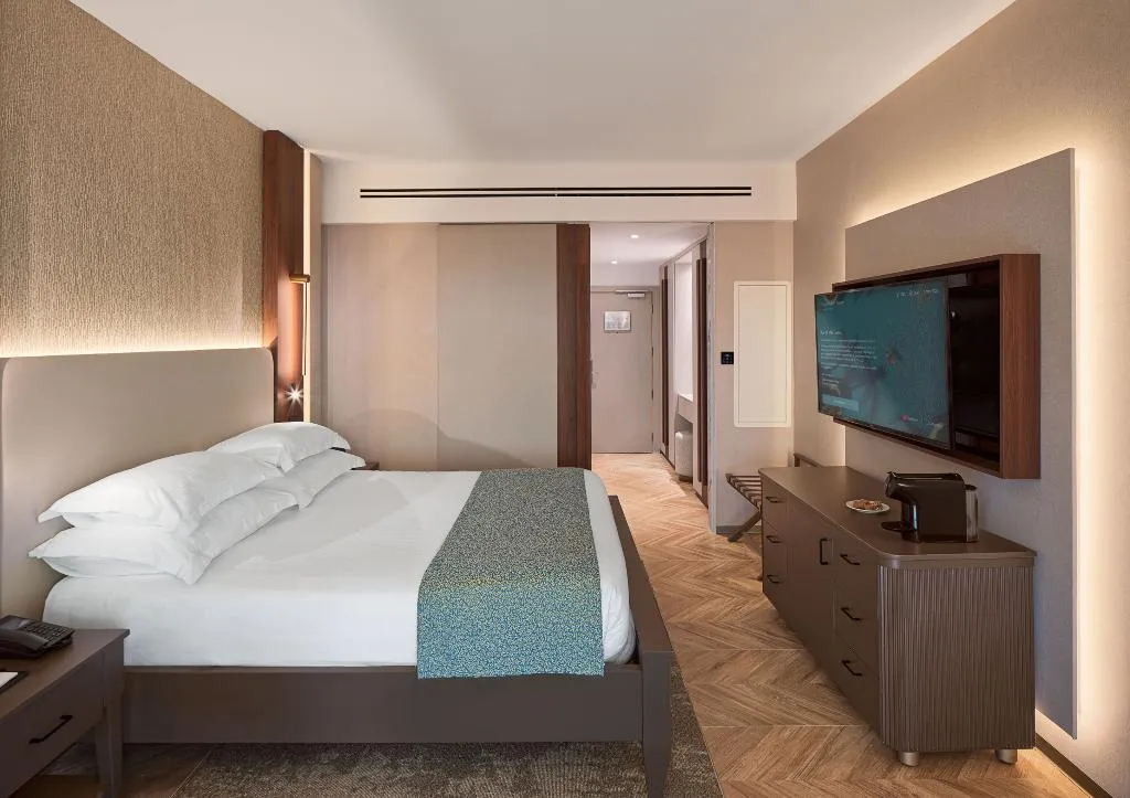 Double or Twin SUPERIOR SIDE SEA VIEW Room, Olympic lagoon Resorts, Paphos, Cyprus