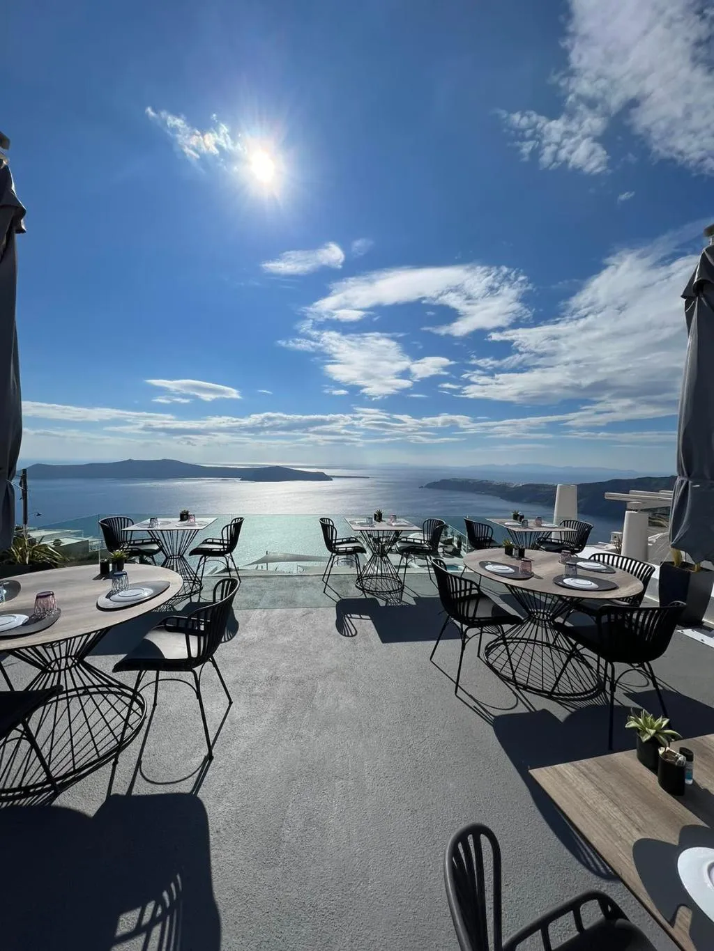 Restaurant, Kasimatis by La Perla, Santorini