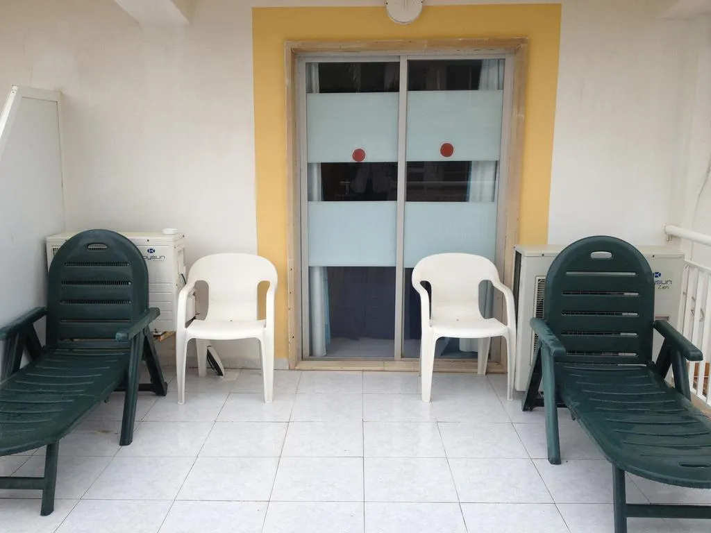 Terrace, Hostal Blanca, Majorca