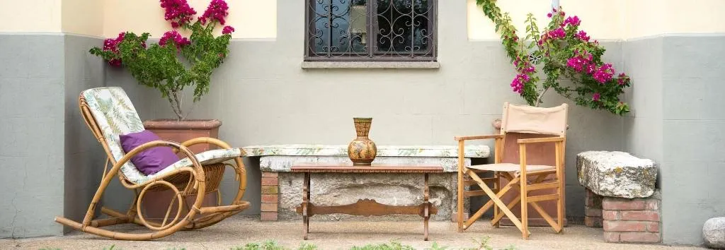 Terrace, Villa Degli Oleandri, Rome