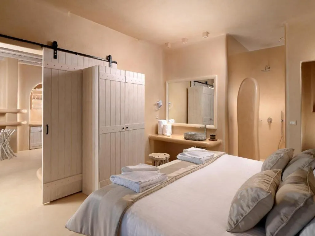 VILLA TWO BEDROOMS WITH PRIVATE POOL Room, Dome Resort Santorin, Santorini