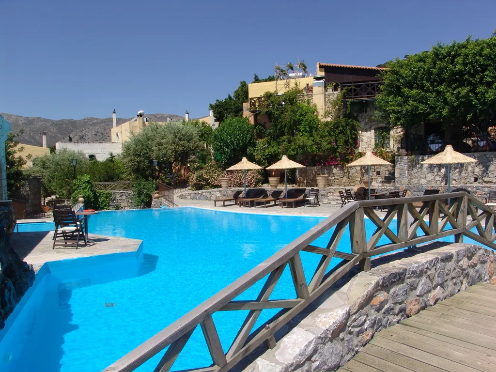 Pool, Arolithos Traditional Cretan Village, Crete