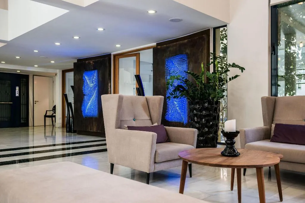 Lobby, Avra City Hotel, Crete