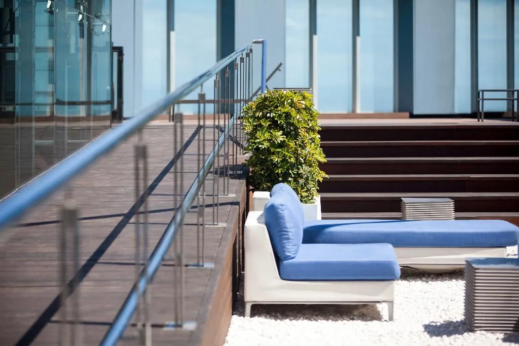 Terrace, Novotel Barcelona City, Barcelona