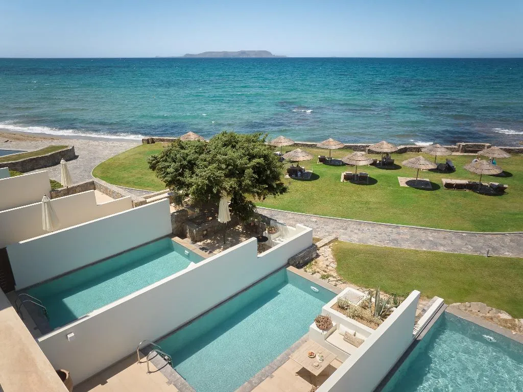 JUNIOR SUITE SEA VIEW WITH PRIVATE POOL Room, Amirandes, A Resort to Live, Crete