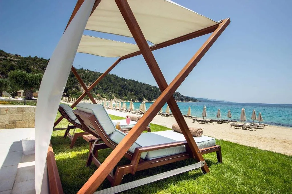 Beach, Ammoa Luxury Hotel & Spa Resort, Halkidiki
