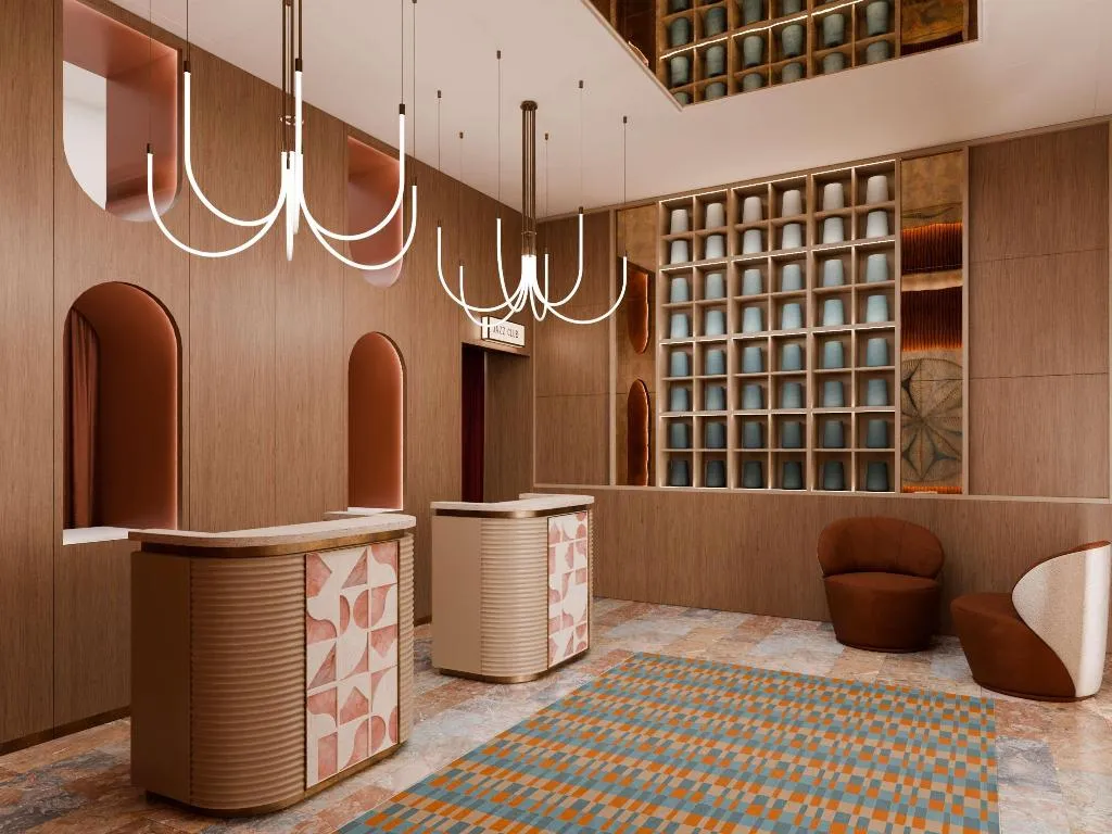 Lobby, Rosetta Hotel Perugia, Tapestry Collection, Perugia