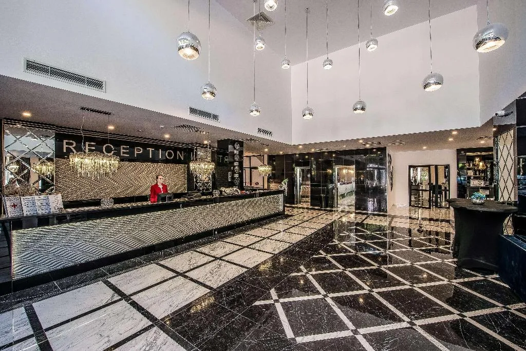 Lobby, Prestige Deluxe Hotel Aquapark Club, Varna