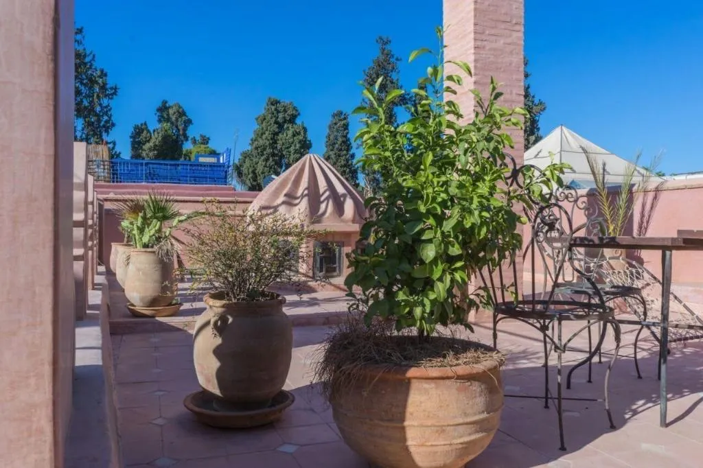 Terrace, Riad Sidi Omar, Marrakech