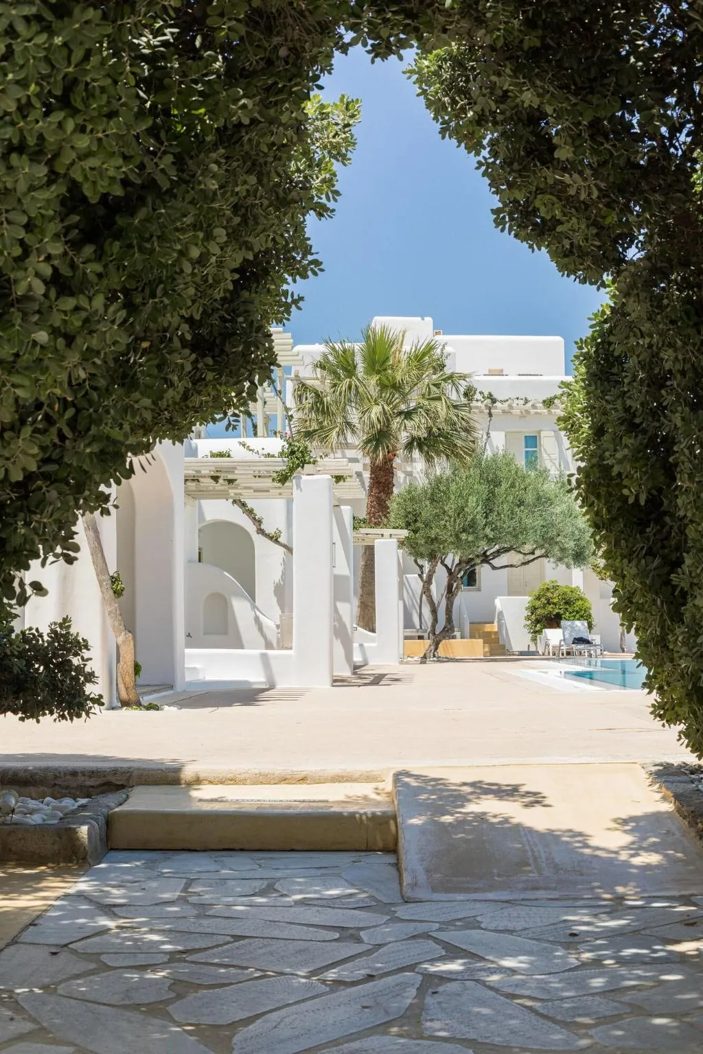 General view, Corfos Hotel, Mykonos