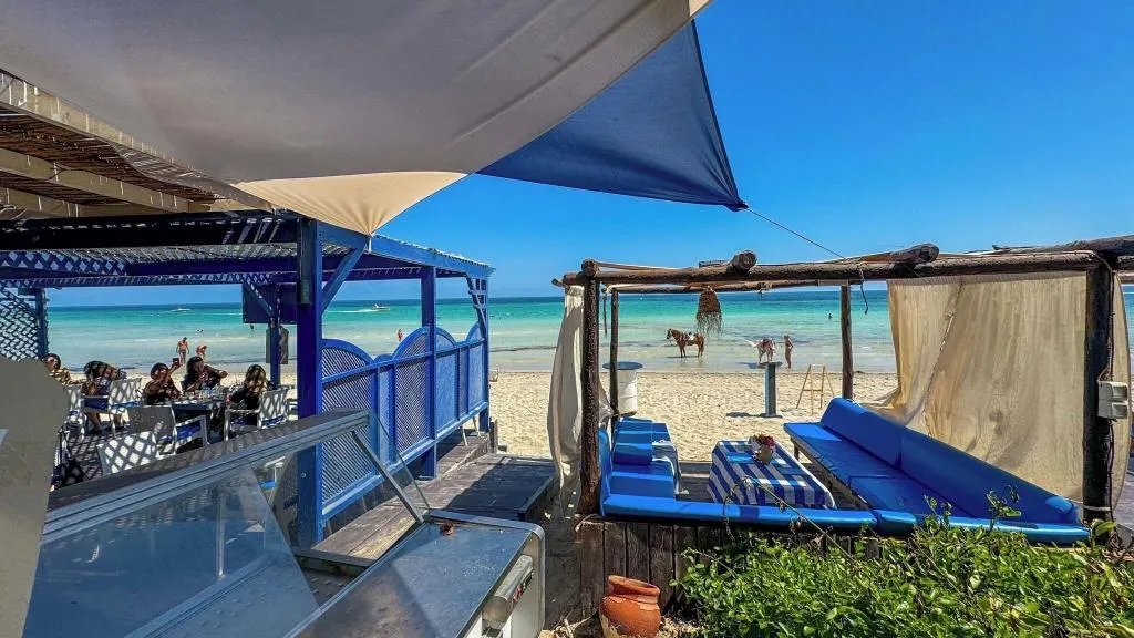 Restaurant, Dar El Bhar, Tunisia