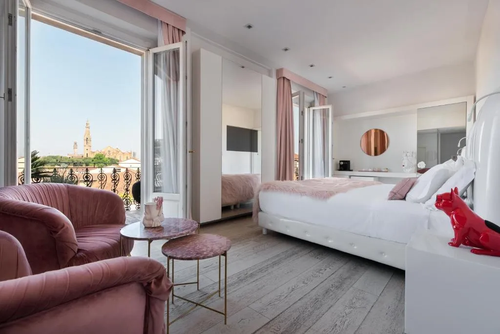 JUNIOR SUITE WITH TERRACE Room, Eurostars Florence Boutique, Florence