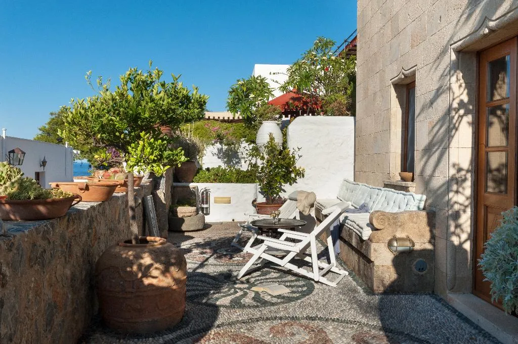 SUITE SIDE SEA VIEW Room, Melenos Art Boutique Hotel, Rhodes