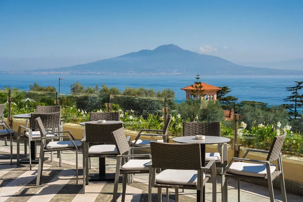 Terrace, Grand Hotel Vesuvio, Naples