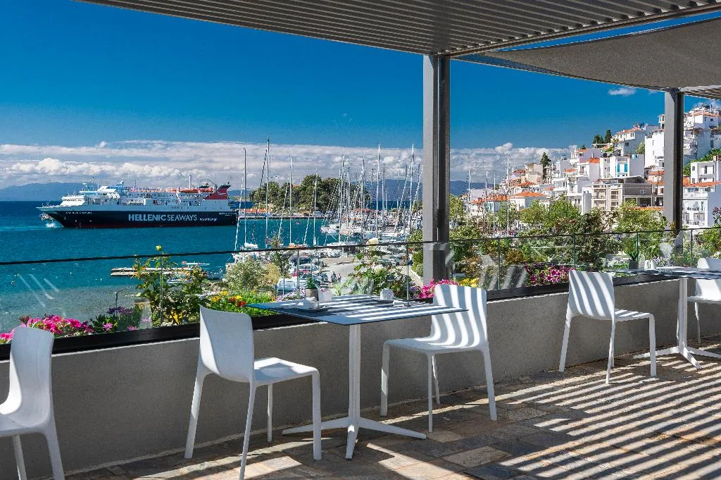 Terrace, Alkyon Hotel Skiathos, Skiathos