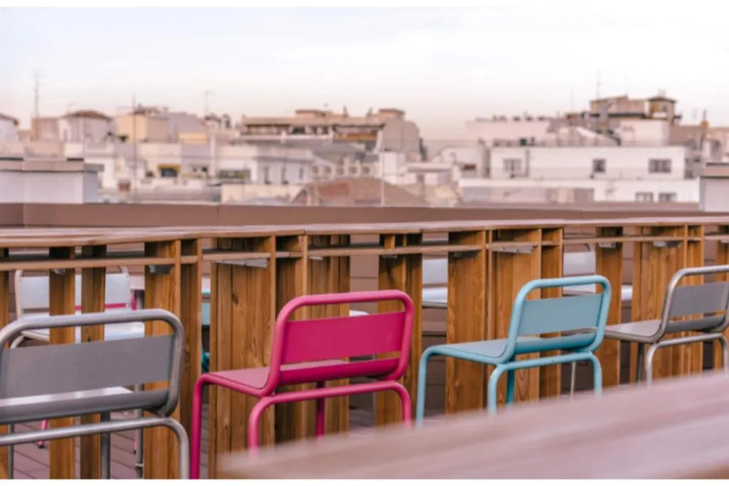 Terrace, Safestay Madrid, Madrid