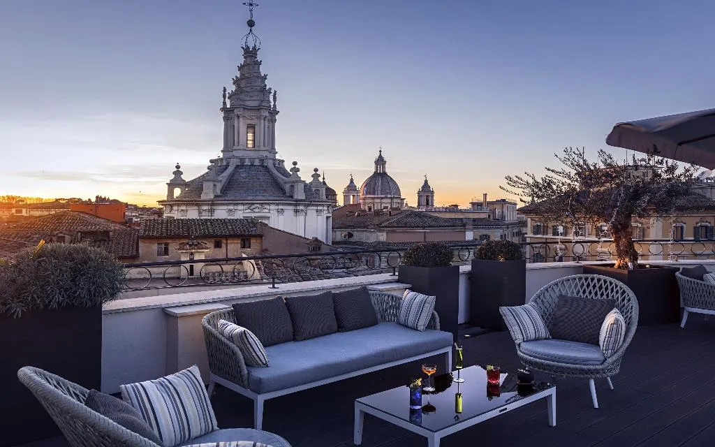 Terrace, The Pantheon Iconic Rome Hotel, Rome