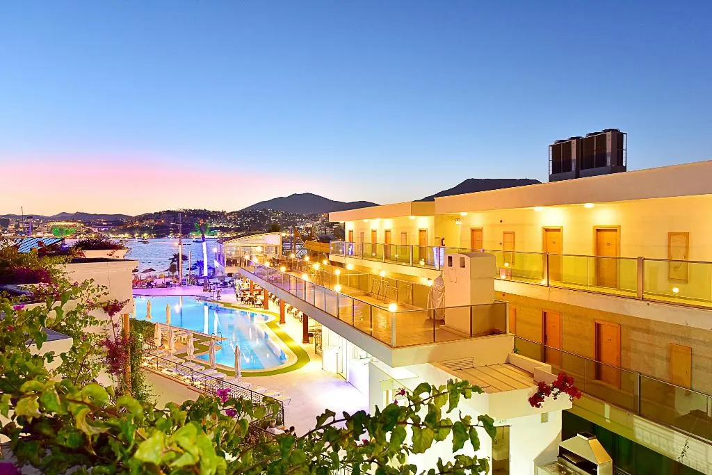 General view, Tropicana  Beach Hotel, Bodrum