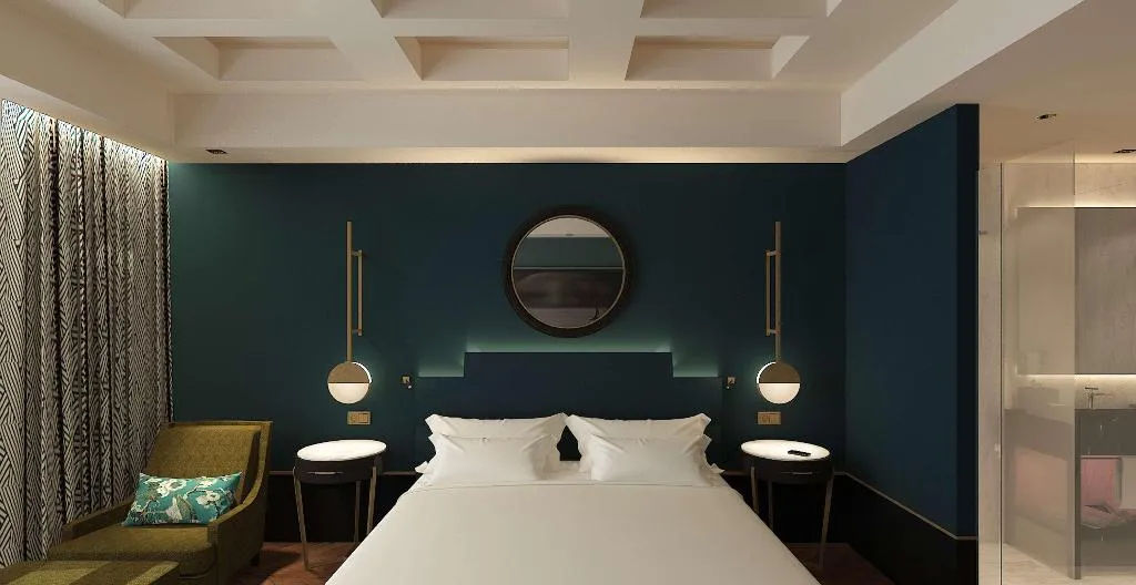DOUBLE DELUXE KING BED Room, Hilton Rome Eur La Lama, Rome