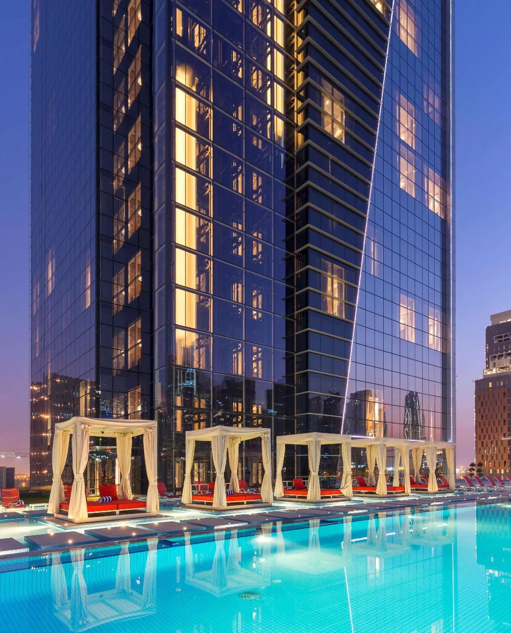 Pool, Canal Central Hotel, Dubai