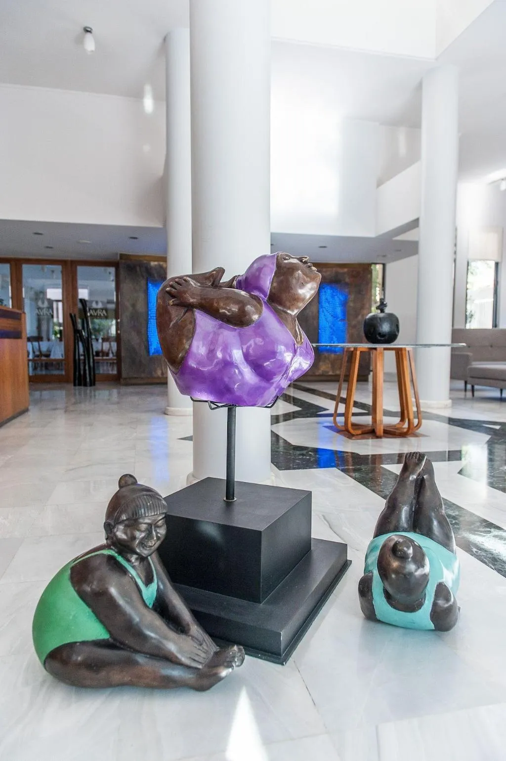 Lobby, Avra City Hotel, Crete