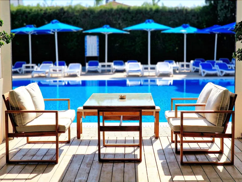 Terrace, Sveltos Hotel, Cyprus